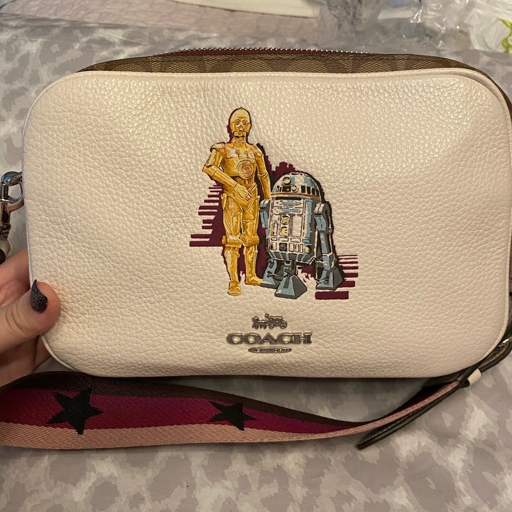 Coach Star Wars R2D2/C3PO purse